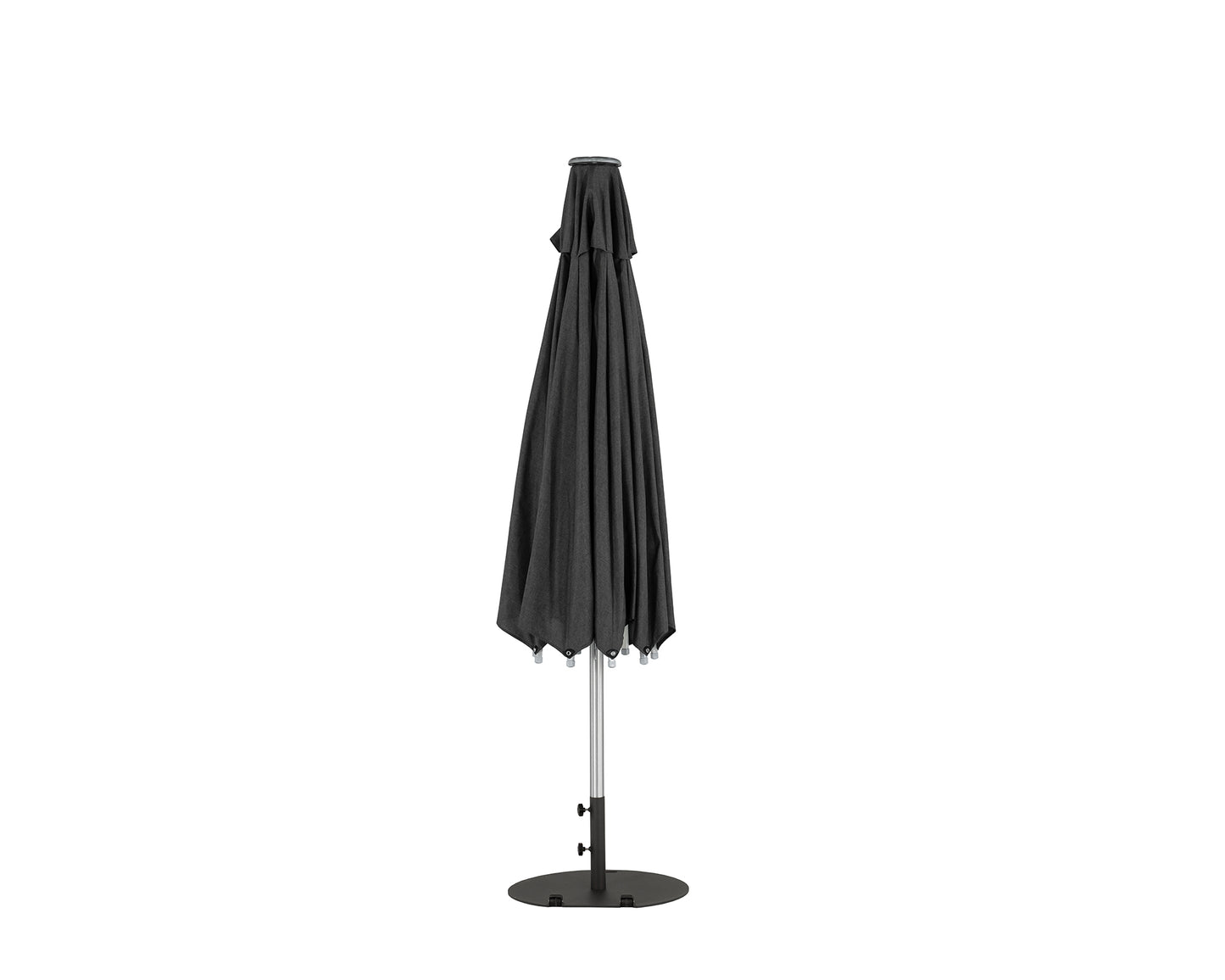 PARIS Parasol zonder voet - donkergrijs - 3,5 m