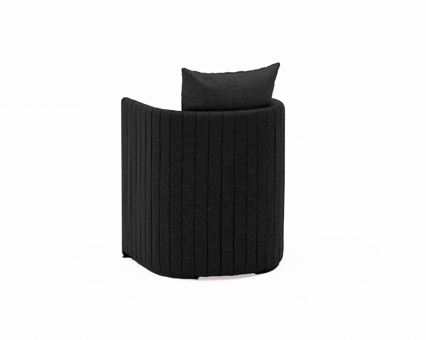 VENICE Dining armchair - black