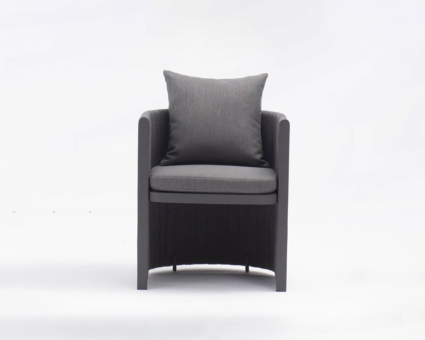 VENICE Dining armchair - black