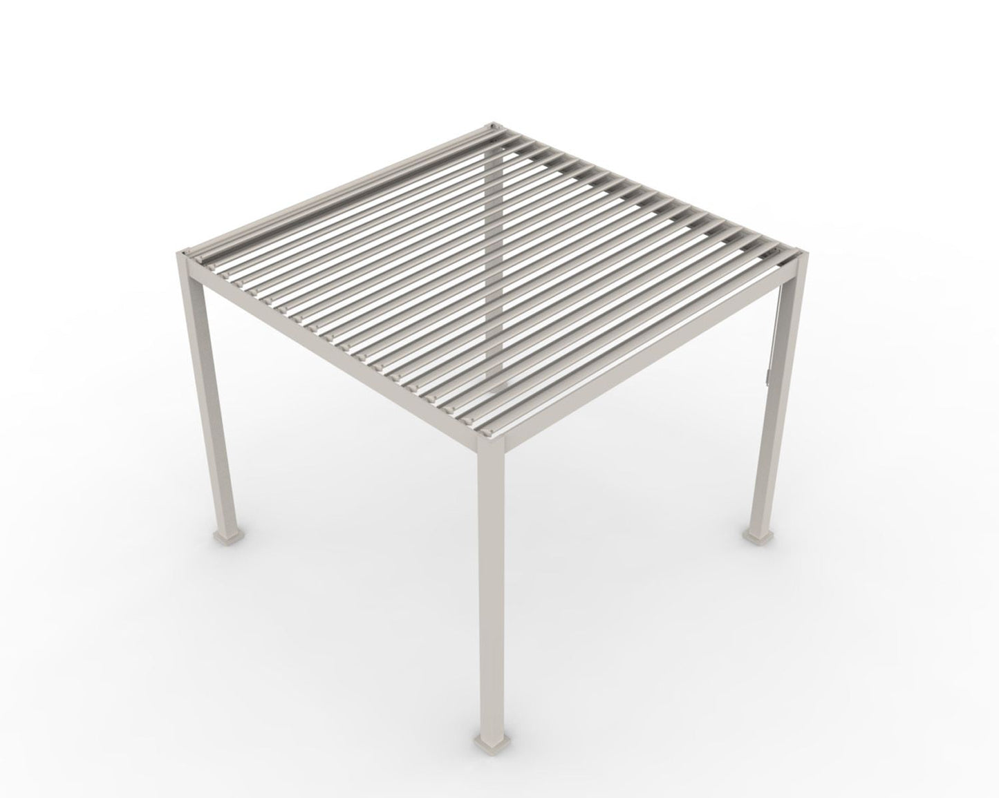 INFINITE Bioklimatische pergola - crème - 3x3 m