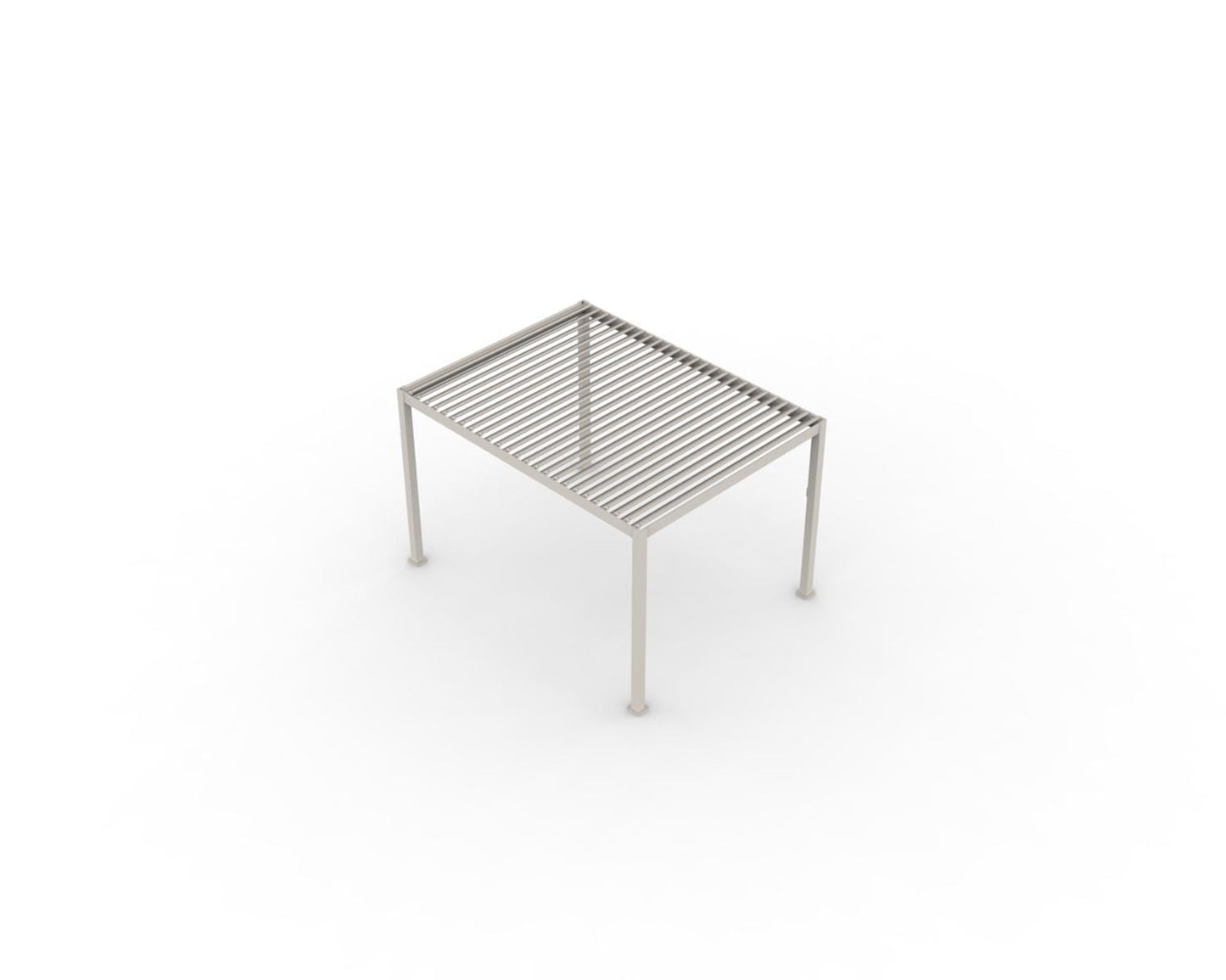 INFINITE Bioklimatische pergola - crème - 3x4 m