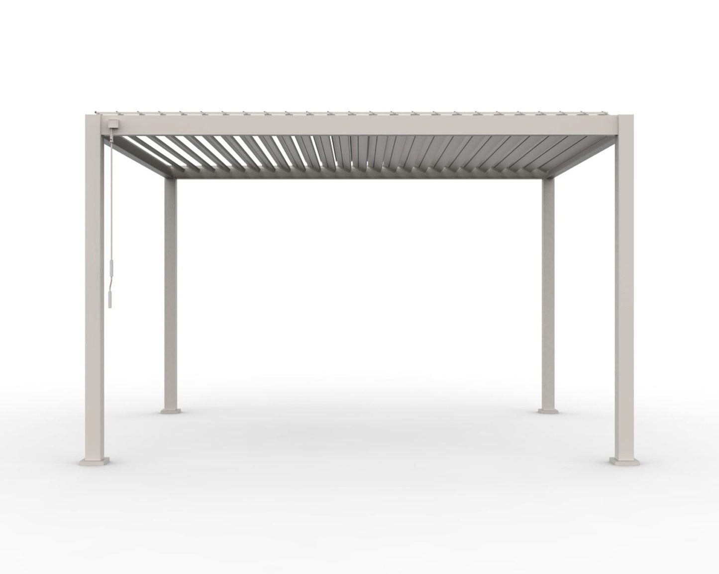 INFINITE Bioklimatische pergola - crème - 3x4 m