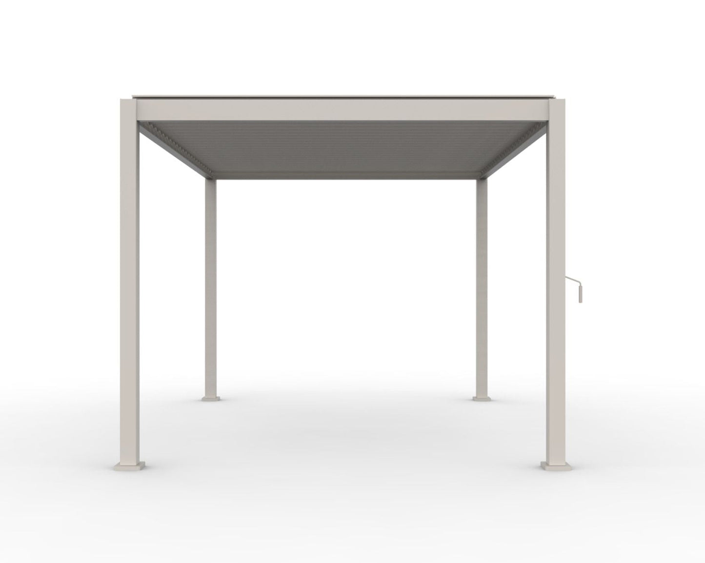 INFINITE Bioklimatische pergola - crème - 3x4 m