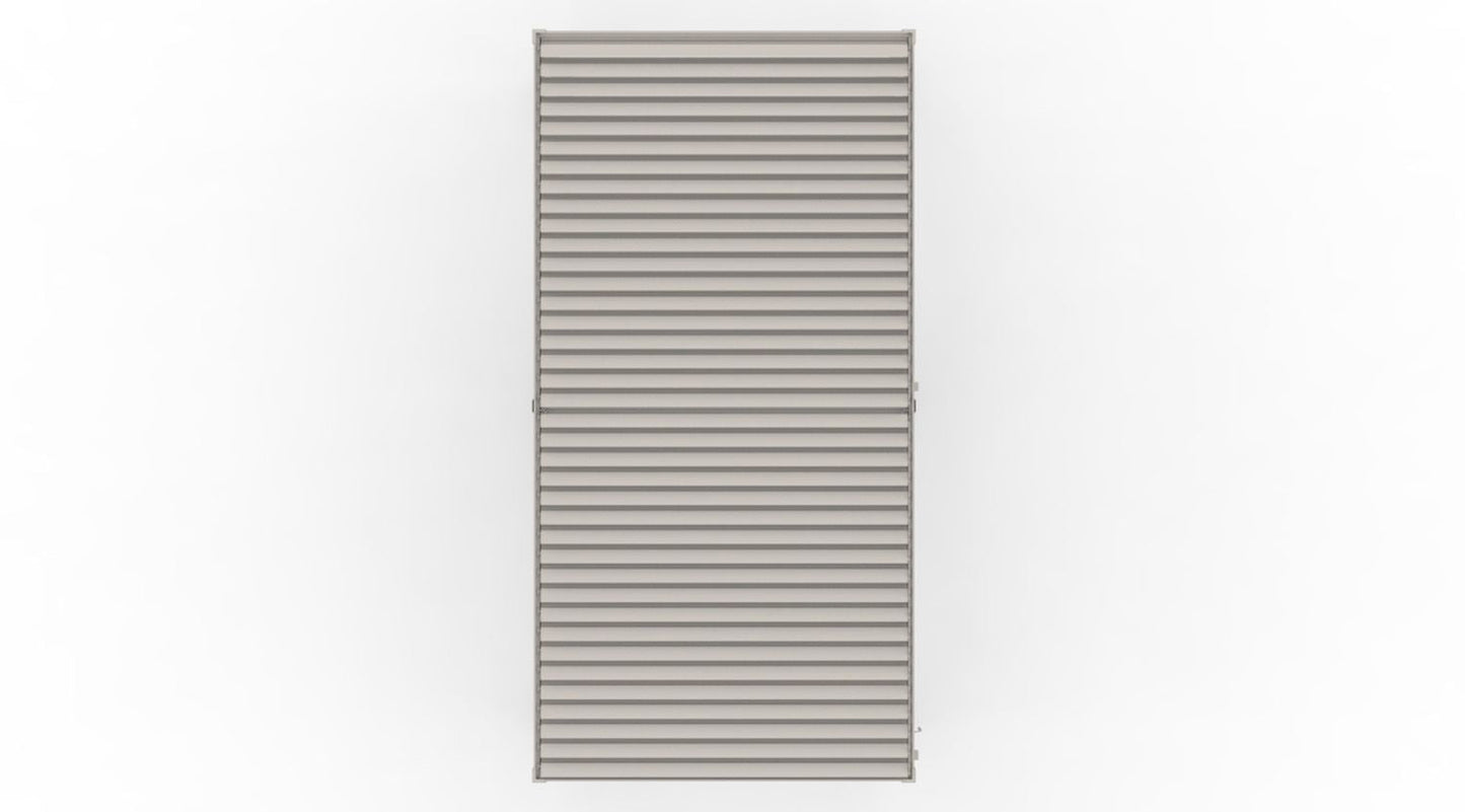 INFINITE Bioklimatische pergola - crème - 3x6 m