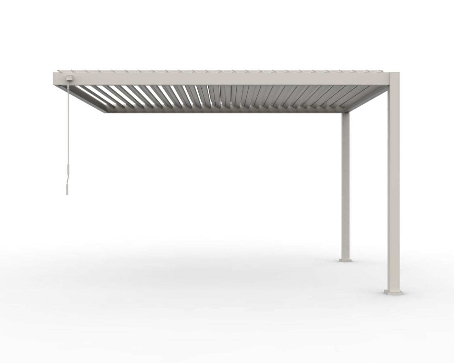 INFINITE Bioklimatische extensie 3x4 m voor pergola - crème